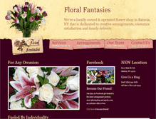 Tablet Screenshot of floralfantasiesbatavia.com